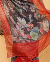 Tissue Woven Moonga Silk Saree